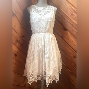 Anthropologie Maeve Pina Lace Dress